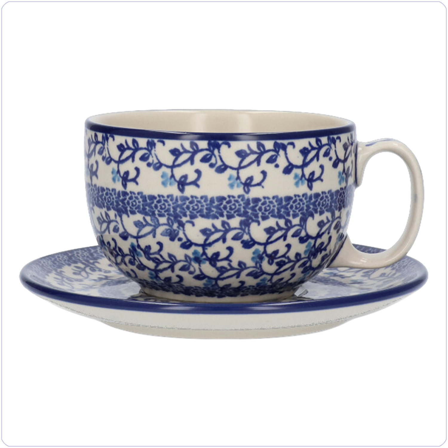 Bunzlau Kop & Schotel 440ml (601769) - Tender Twigs (1824)