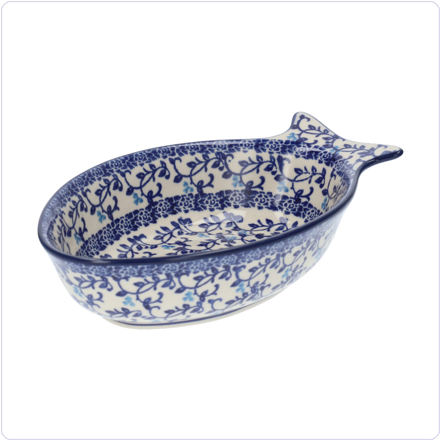 Bunzlau Visvorm diep 300ml (602424) - Tender Twigs (1824)