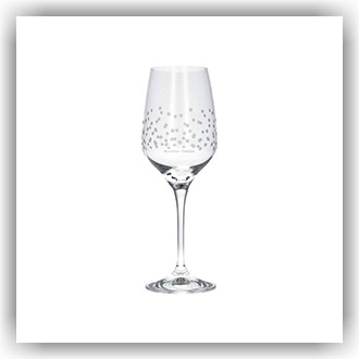 Bunzlau Glas witte wijn - Bubble 350ml (605157)