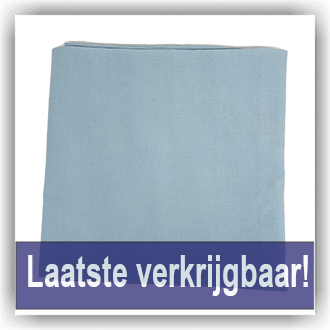 Bunzlau Tafelkleed 130x130cm lichtblauw (60TK03)