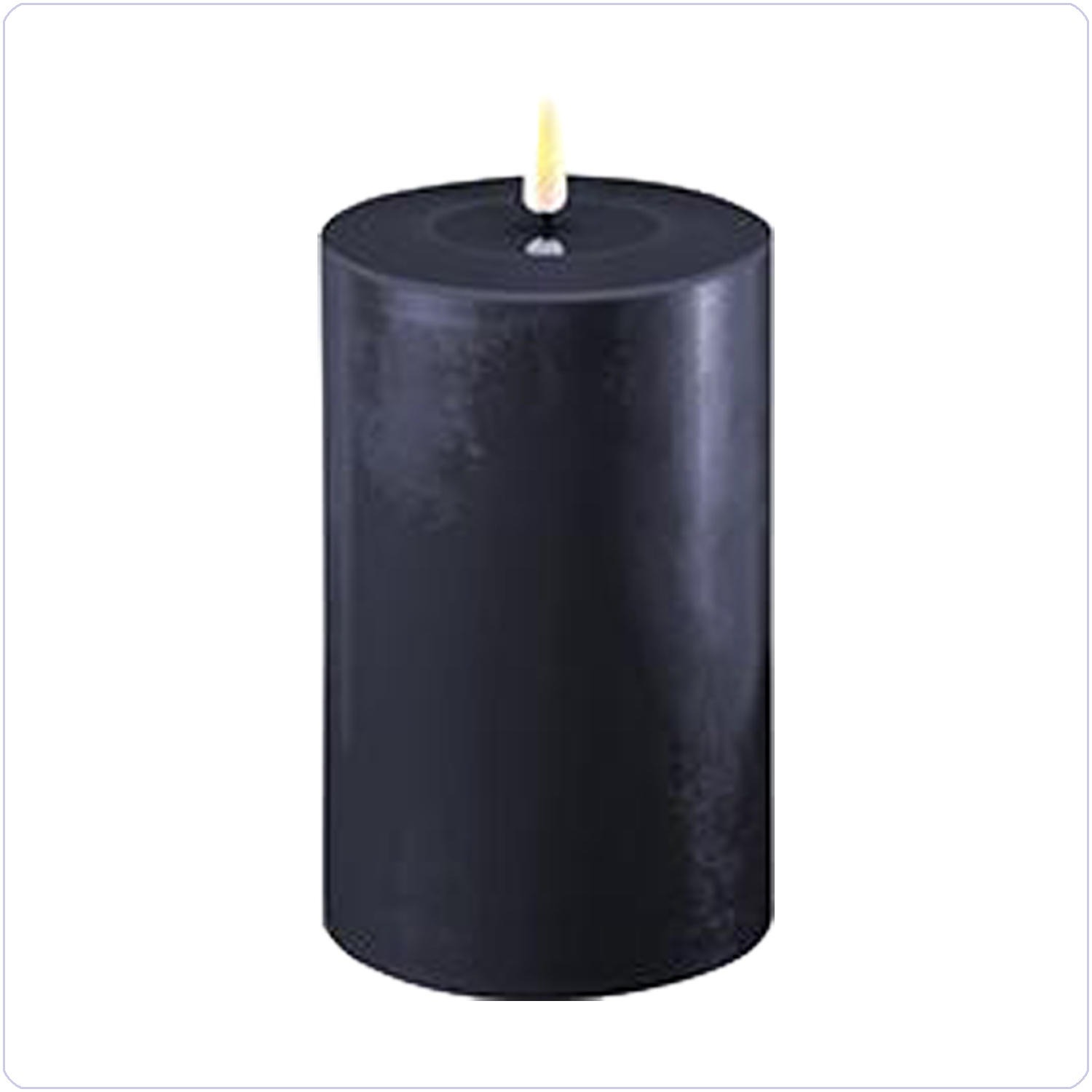 Bunzlau Kaars 10x15cm (H115) - Donkerblauw (111B)