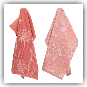 Bunzlau Setje Flowerbed - roze (TS65)